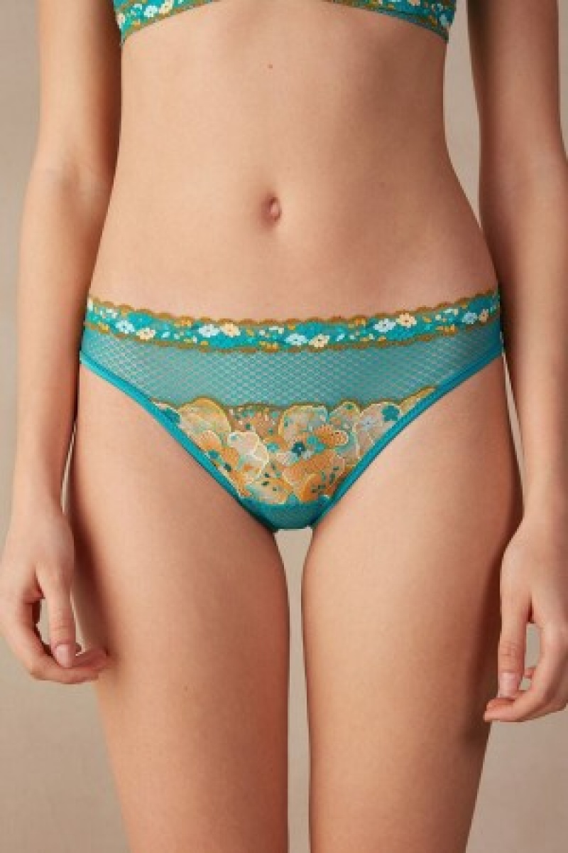 Intimissimi Summer Vibes Panties Blauw | NLQAV88797